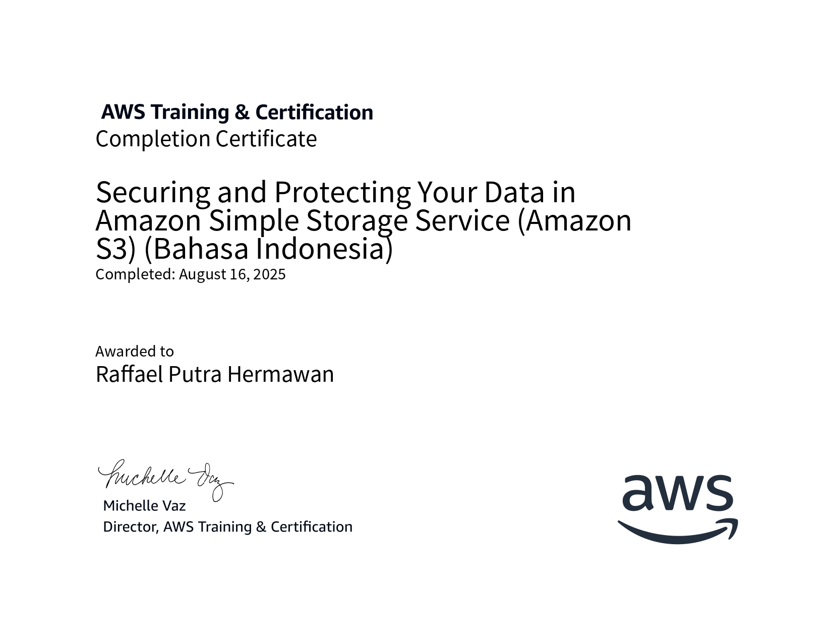 Securing and Protecting Your Data in Amazon S3 by AWS Training and Certification